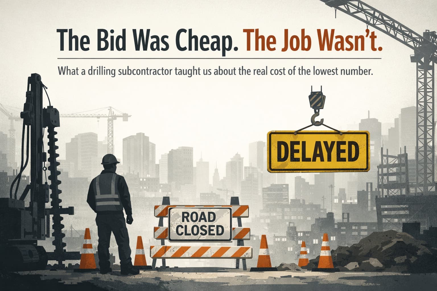 The Bid Was Cheap. The Job Wasn't.